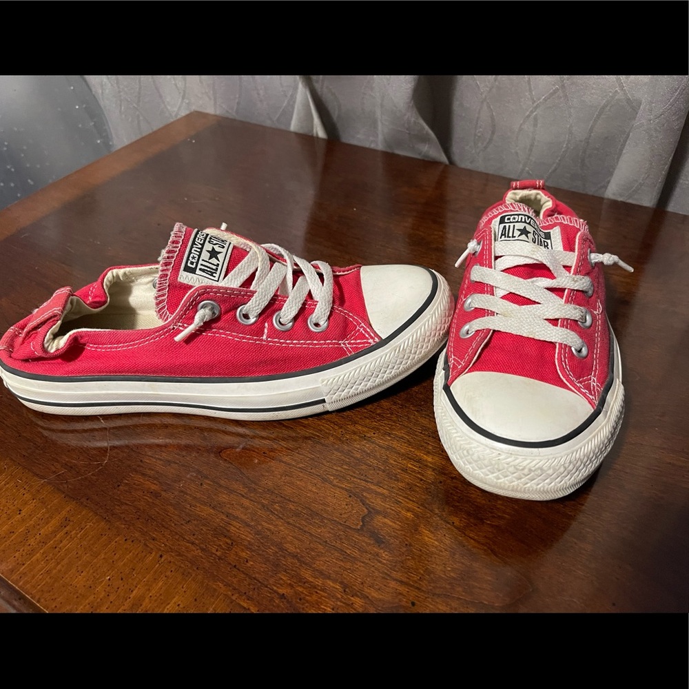 Red Converse Shoreline